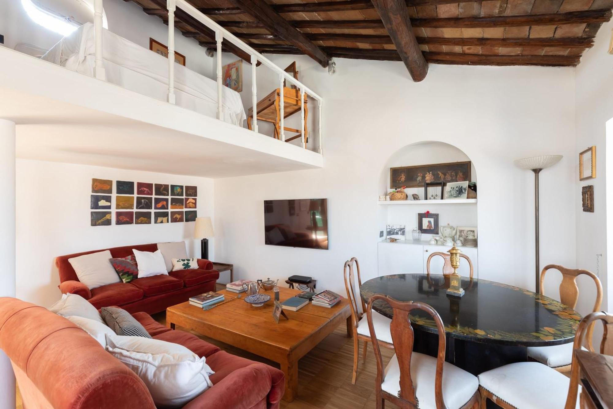 Apartment Farnese Stunning Penthouse | Romeloft Rom